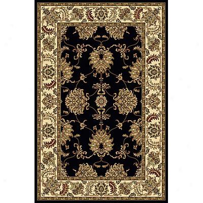 Radici Usa Noble I 10 X 13 Black Area Rugs