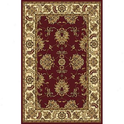 Radici Usa Noble I 2 X 8 Runner Burgundy Aea Rugs