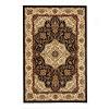 Radici Usa Noble Iii 10 X 13 Black Area Rugs