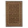 Radici Usa Noble V 3 X 5 Black Area Rugs