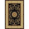 Radici Usa Noble Viii 3 X 5 Black Area Rugs