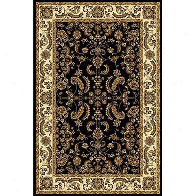 Radici Usa Great X 8 X 12 Black Area Rugs