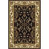 Radici Usa Noble X 8 X 12 Black Area Rugs