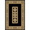 Radici Usa Plaza I 3 X 5 Black Area Rugs