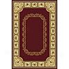 Radici Usa Plaza Ii 8 X 10 Burgundy Area Rugs