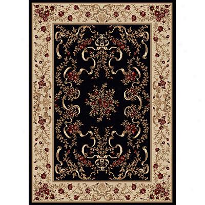 Radici Usa Sofia Ii 8 X 11 Black Area Rugs