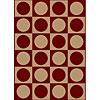 Radici Usa Sofia Vii 8 X 11 Beige/red Area Rugs