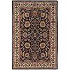 Radici Usa Style Iv 9 X 12 Black/ivory Area Rugs