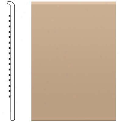 Roppe 2.5 Inch 1/8 Vinyl No Toe Base Buckskin Vinyyl Flooring