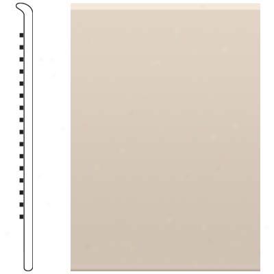 Roppe  6nch 1/8 Vinyl No Toe Base Ivory Vinyl Flooring