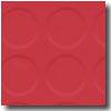 Roppe Rubber Tile 900 Series (vantage Circular Design 996) Red Rubber