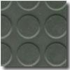 Roppe Rubber Tile 900 Series (vantage Circular Design 996) Black-brown Rubber