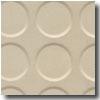 Roppe Rubber Tile 900 Series (vantage Circular Design 996) Ivory Rubber