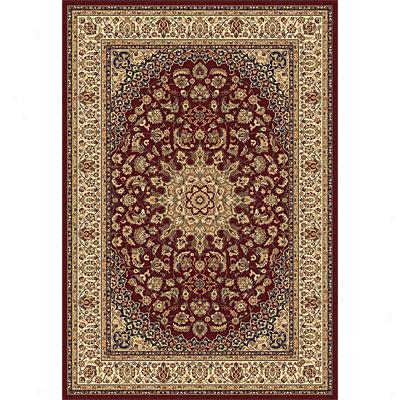 Rug One Imports Crown Jewel - Ardebil 5 X 8 Red Area Rugs