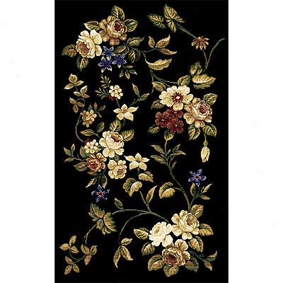 Rug One Imports Panacea 7 X 10 Black Area Rugs