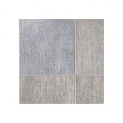 Tarkett Fibee Floors Lifetime - California Tile Soft Grey Vinyl Flooring