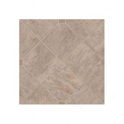 Tarkett Fiber Floos Lifetime - Montana Tile Taupe Vinyl Flooring