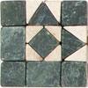 Tesoro Genova Listello Verde/beige Corner Tile & Stone