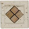 Tesoro Marble Liztello/inserts Classic Sylvia Insert Tile & Stone