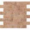 Tesoro Pietra Latina Brick Mosaic Bruno Impero Tile & Rock