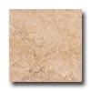 Tesoro Travertino Fiorito 6 X 6 Gold Tole & Stone