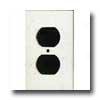 Tilecrest Fauxstone Resin Switch Plates Receptacle Plate White Tile & Stone