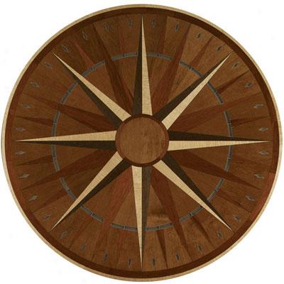 Timberfusion Medallions Collection 42 Round Voyager Hardwood Flooring