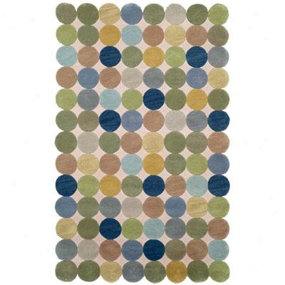 Tranq-ocean Import Co. Amalfi 4 X 6 Circles Ocean Area Rugs