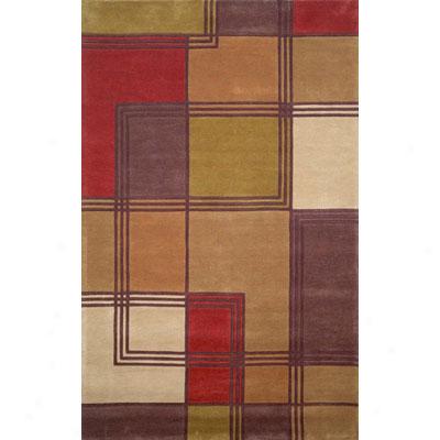 Trans-ocean Import Co. Amalfi 5 X 8 Modern Teak Area Rugs