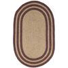 Trans-ocean Import Co. Lenox 8 X 10 Stripe Burgundy Area Rugs