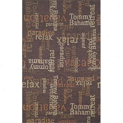 Trans-ocean Import Co. Lido 4 X 6 Scriptures Tobacco Area Rugs