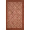 Trans-ocean Import Co. Lyon 3 X 5 Diamond Grille Coral Area Rugs