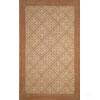 Trans-ocean Import Co. Lyon 5 X 7 Diamond Grille Gold Area Rugs