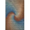 Trans-ocean Import Co. Ombre 2 X 8 Breakers Blue Area Rugs