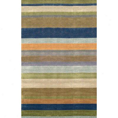 Trans-ocean Import Co. Oslo 8 X 10 Stripes Ocean Area Rugs