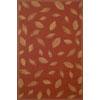 Trans-ocean Import Co. Patio 2 X 3 Leaves Red Area Rugs