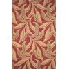 Trans-ocean Import Co. Ravella 5 X 8 Leaf Red Area Rugs