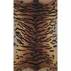 Trans-ocean Import Co. Safari 2 X 8 Tiger Brown Area Rugs