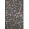 Trans-ocean Import Co. Taos 9 X 12 Hoops Blue Area Rugs