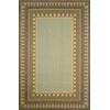 Trsns-ocean Import Co. Terrace 2 X 3 Border Aqua Area Rugs