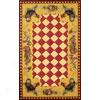 Trans-ocean Import Co. Tusxany 2 X 8 Rooster Red Area Rugs