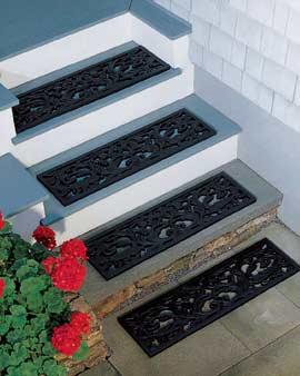 Acanthus Leaf Stair Treads, Set Of 2