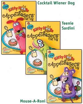 Appeeasers Cat Toys, Set Of 3