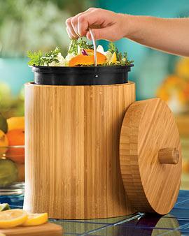 Bamboo Compost Earthen jar