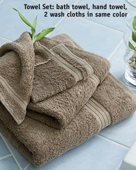 Bamboo Towel Set