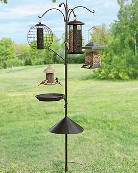 Birdfeeding Station With Patio Base