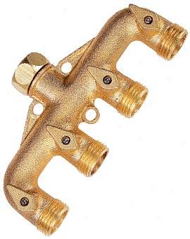 Brass 4-tap Distributor