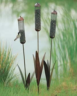 Cattail Feeder