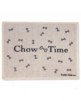 Chow Time Dog Mat