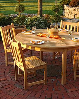 Classic Teak Side Chair